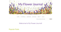 Desktop Screenshot of myflowerjournal.com